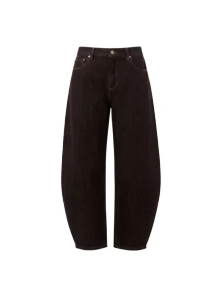 Jeansy Goldgarn Denim klasyczne brązowe