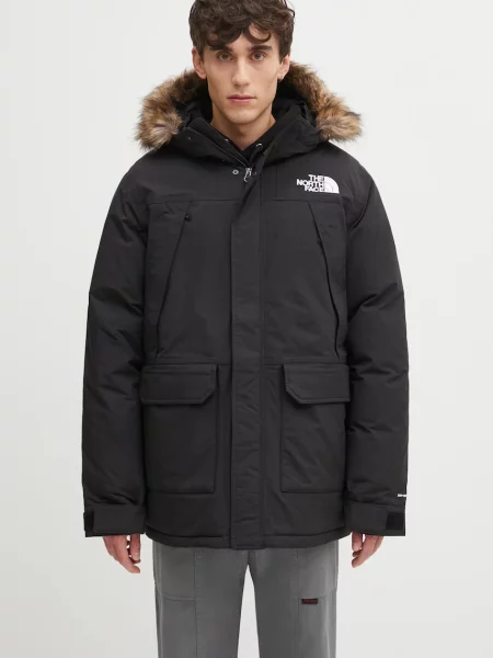 The North Face geacă de puf McMurdo de iarnă negru