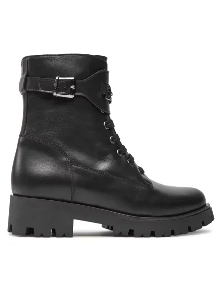 Pohodni čevlji TWINSET Anfibio S črna