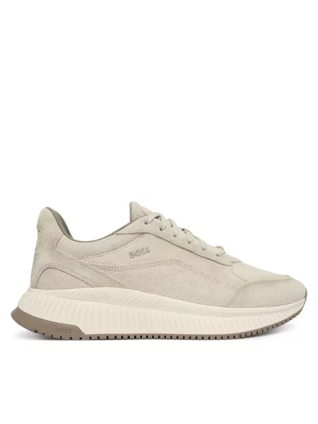 Sneakersy BOSS beżowe