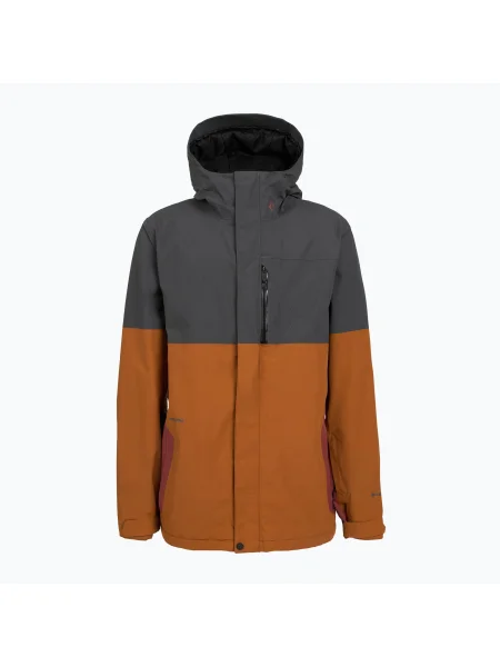 Мъжко яке за сноуборд Volcom L Ins Gore-Tex caramel кафяво