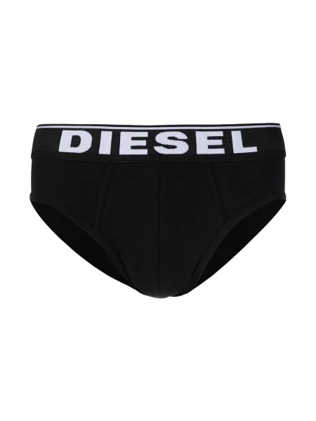 Sad kalhotek Diesel s autogramem černý
