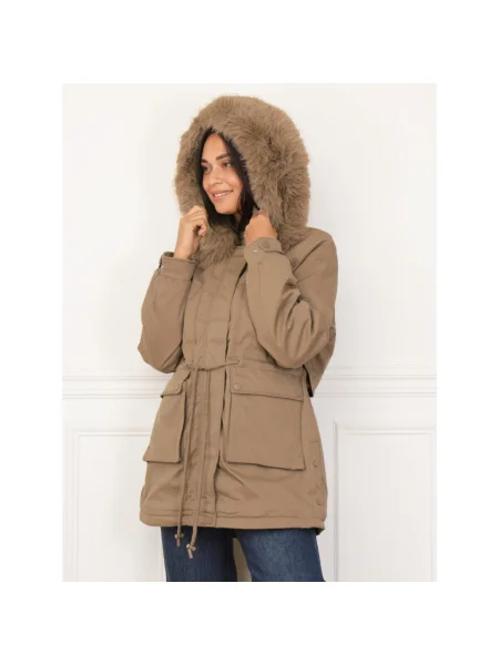 Palton La Modeuse bej