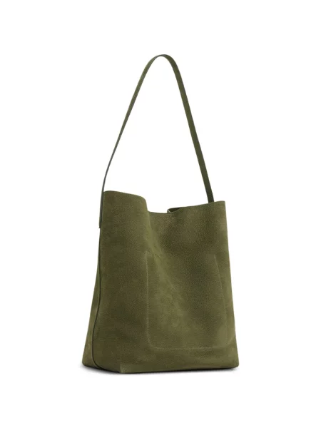 Geantă shopper Mansur Gavriel din piele verde