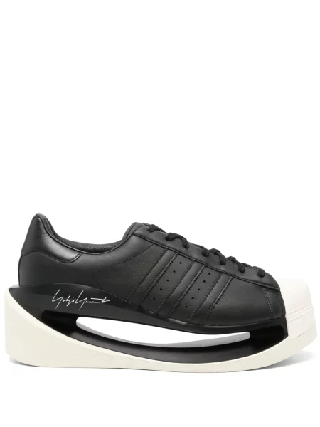 Sneakerși Y-3 din piele negru