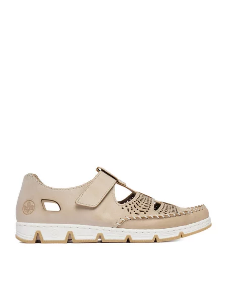 Rieker Pantofi bej
