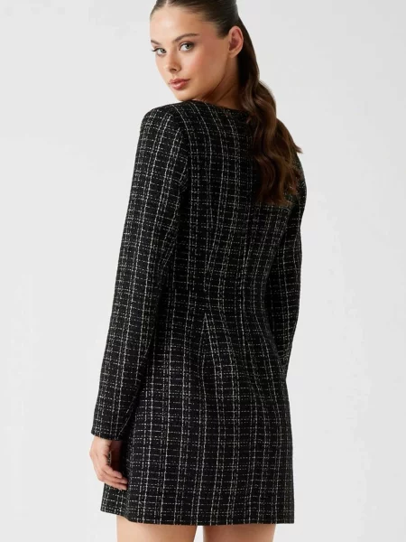 Платье миди Guess черное