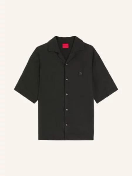 Hugo Resortová Košile Espino Comfort Fit černá
