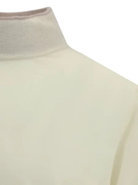 Дълго пуловер Cruna бяло