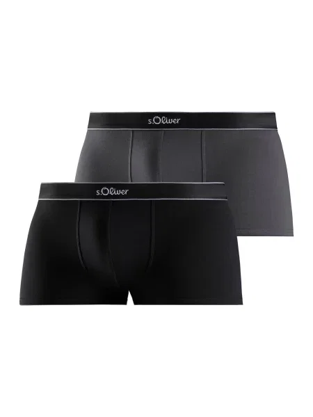 S.Oliver Boxeri gri / negru alb