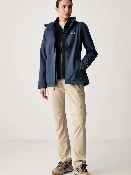 Dzseki Jack Wolfskin kék