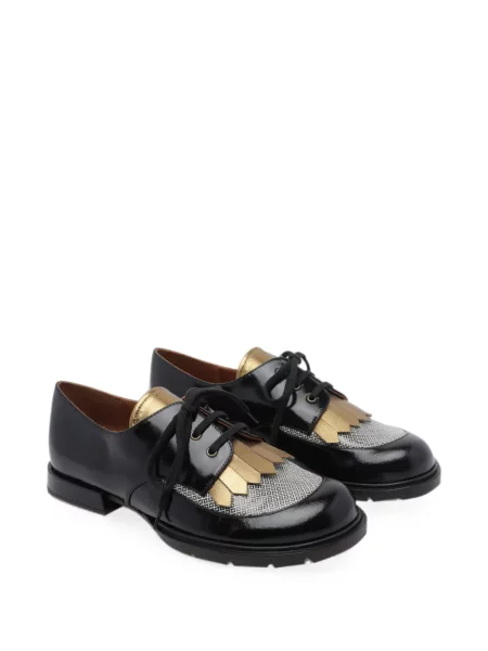 Pantofi loafer Chie Mihara cu franjuri negru