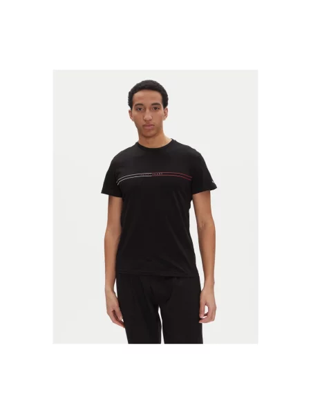 T-shirt z nadrukiem z logo Tommy Jeans biała