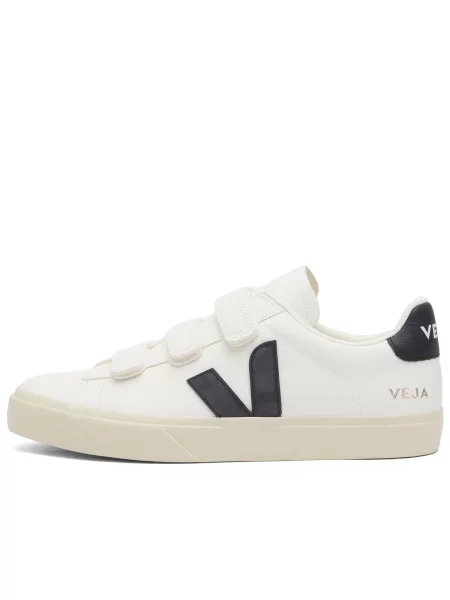 Trampki Veja Recife Logo Chromefree Leather Extra/ White_Black EUR 37 białe
