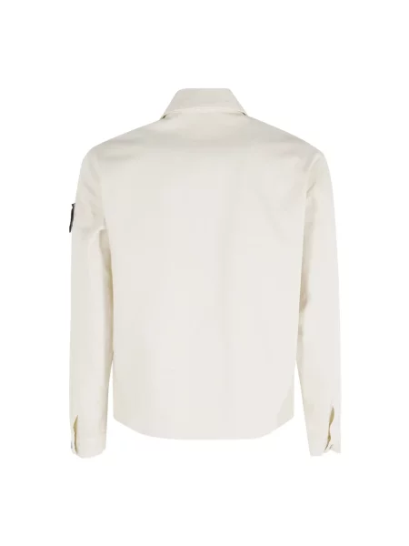 Lekka kurtka Stone Island z kamieniami beżowa