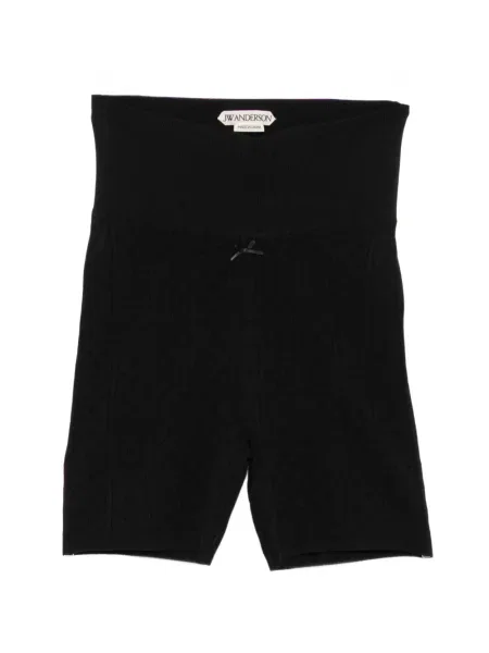 Pantaloni scurți Jw Anderson tricotate negru