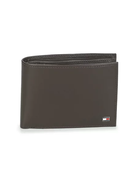TOMMY HILFIGER Novčanik Eton morsko plava crvena / bijela smeđa