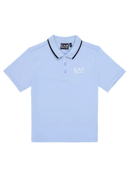 Tricou copii Emporio Armani Ea7 albastru