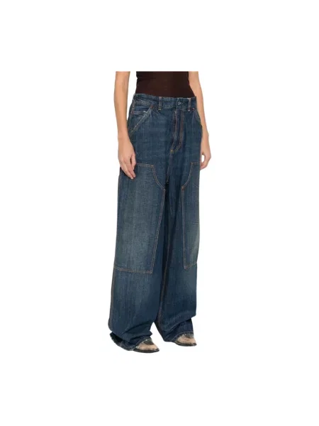 Jeansy Maison Margiela niebieskie