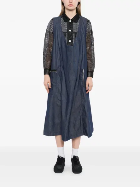 Rochie Comme Des Garçons Black fără mâneci negru