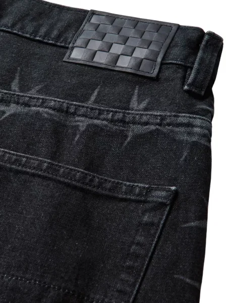 Blugi Vans cu imagine negru