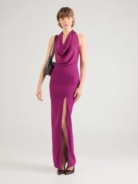 WAL G. Rochie de seară JASMIN mov orhidee