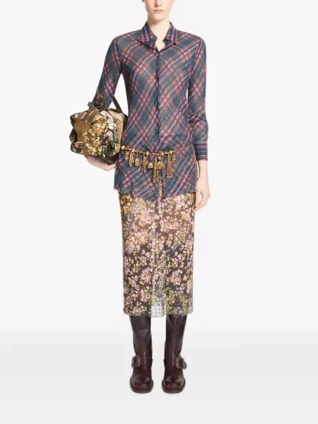 Cămașă Dries Van Noten albastru
