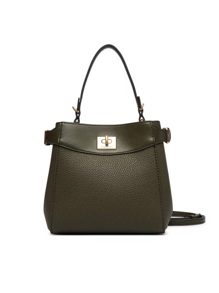 Calvin Klein Дамска чанта Mix Media Crossbody Тъмнозелен