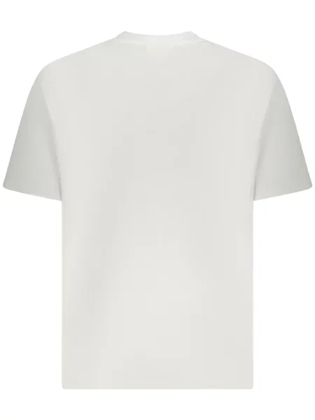 Tricou Calvin Klein cu mâneci scurte alb