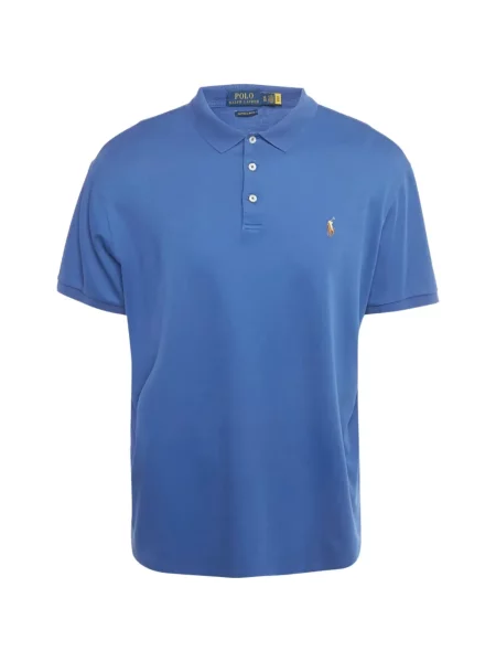 Polo Polo Ralph Lauren de lână cu dungi albastru