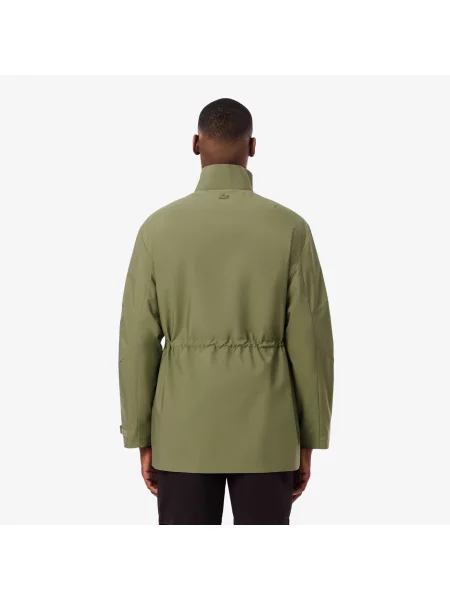 Lacoste Kurtka Ze Stójką zielona