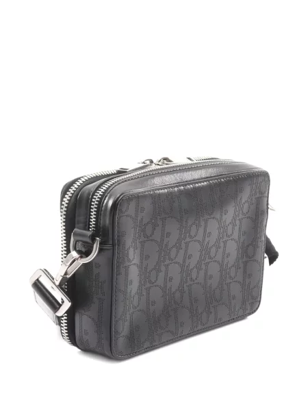 Kožená galaxie taška Christian Dior Pre-owned černá