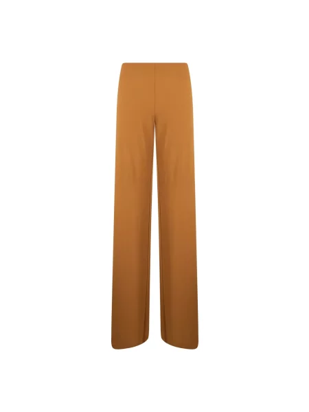 Spodnie Alberta Ferretti brązowe