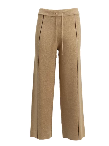 Influencer Pantaloni amestecat bej