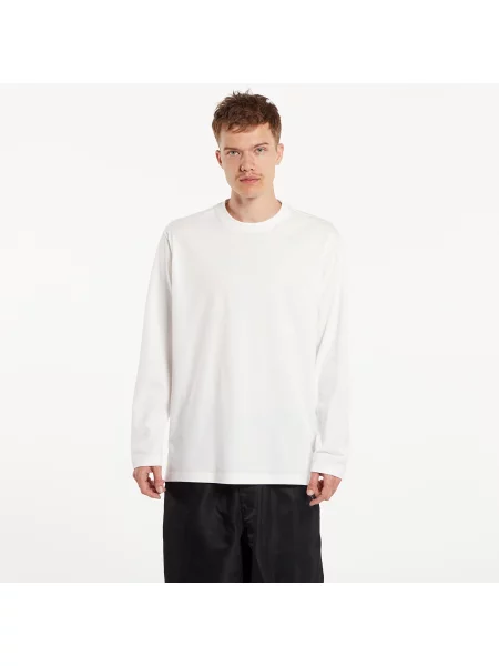 Tricou Relaxed Long Sleeve Tee UNISEX Core White S alb