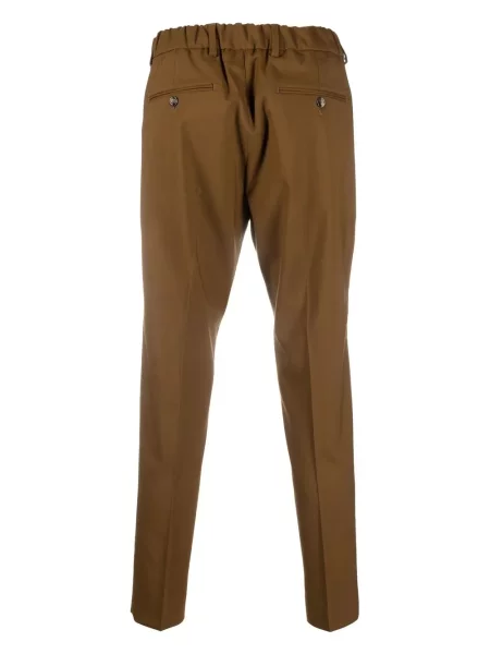 Cropp pantaloni Dell'oglio maro
