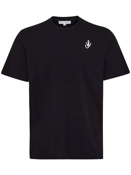 Tricou Jw Anderson cu broderie negru