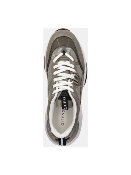 Guess sneakersy VALENCIA zielony FMTVAL szare