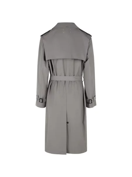 Двуреден тренчкот Maison Margiela сиво