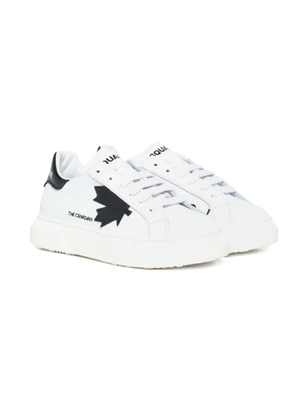Sneakersy dziecięce Dsquared2 białe
