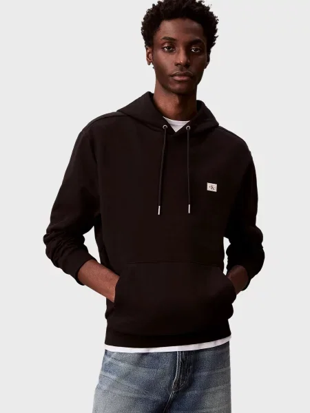 Толстовка Calvin Klein Jeans чорна