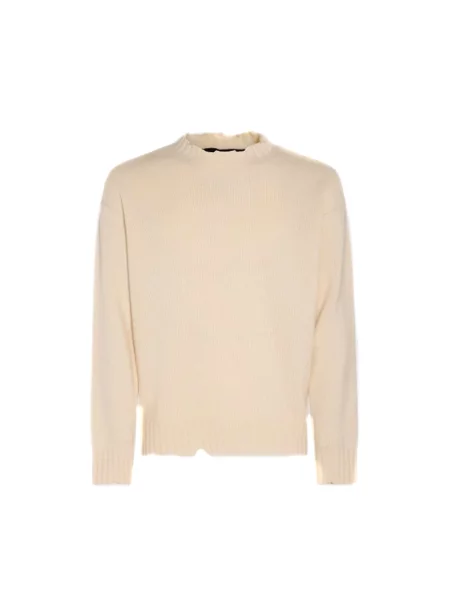 Sweter Isabel Benenato wełniany biały