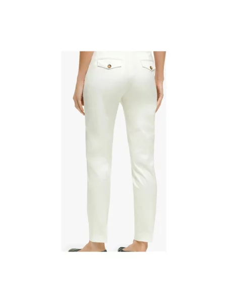 Spodnie Brooks Brothers białe