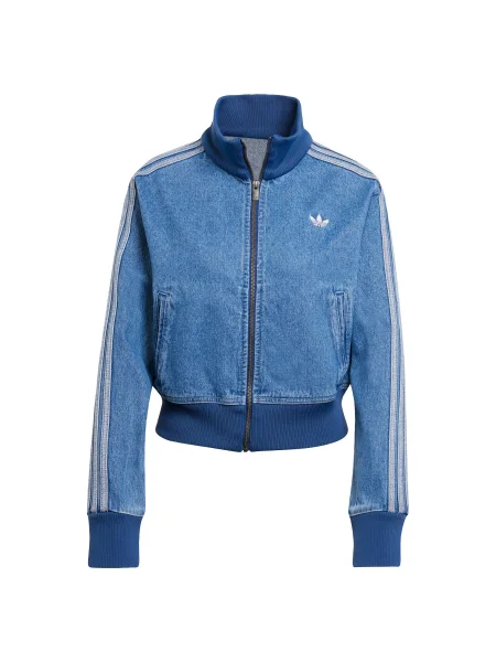 ADIDAS ORIGINALS Demisezoninė striukė mėlyna / melsvai / tamsiai džinso mėlyna pilka