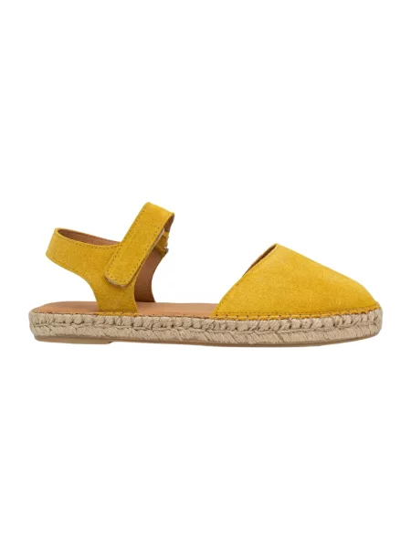 Espadryle Fly London zamszowe żółte
