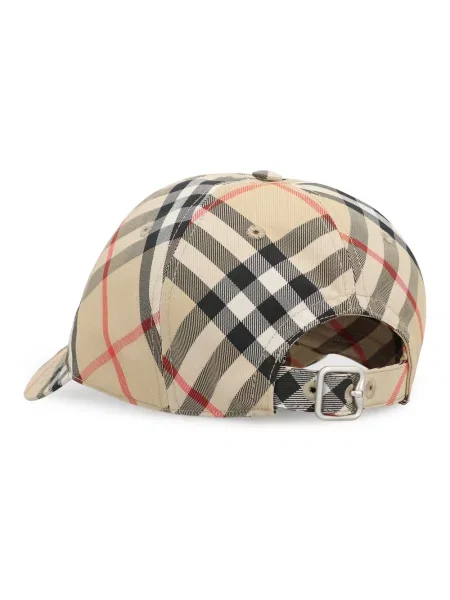 Czapka z daszkiem Burberry z logo beżowa