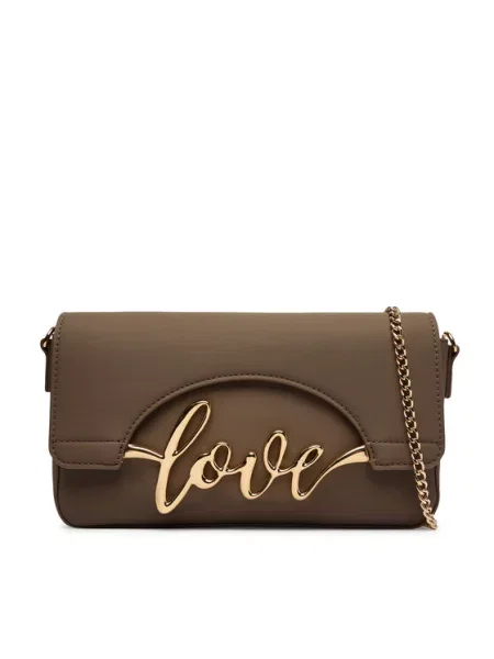LOVE MOSCHINO Дамска чанта кафяв