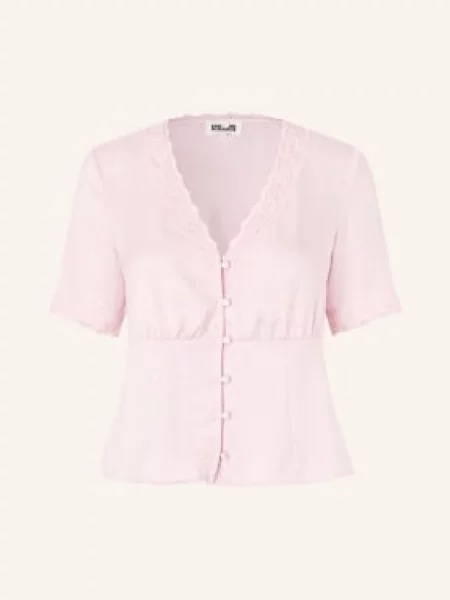 Baum Und Pferdgarten Bluzka Melonie Z Koronką rosa różowa
