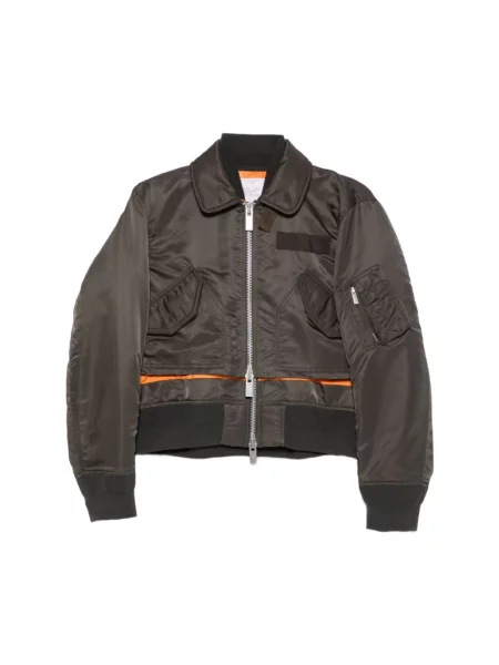 Kurtka bomber Sacai zielony