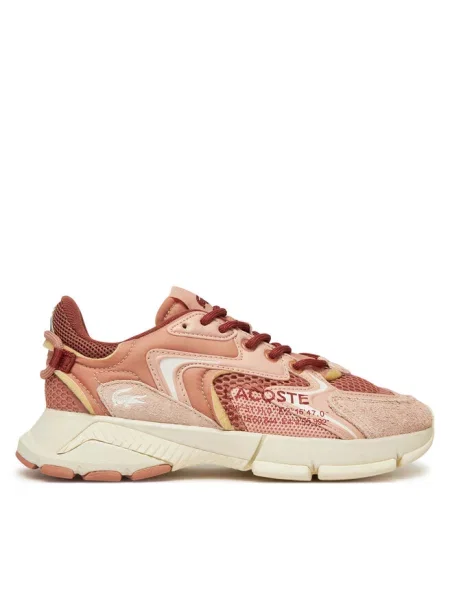 Lacoste Obuwie Kobieta 39 EU Skóra Neo Sneakers różowy